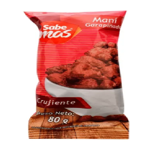 Maní garapiñado Sabemas crujiente - 80 g